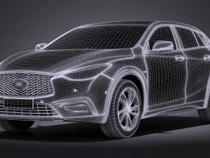 Infiniti Q30 2017 3D Model