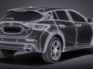 Infiniti Q30 2017 Modelo 3D