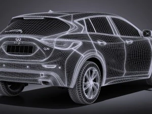 Infiniti Q30 2017 3D Model