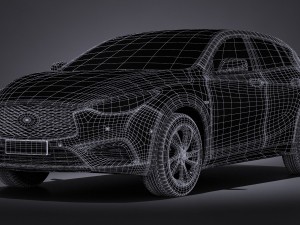 Infiniti Q30 2017 Modelo 3D