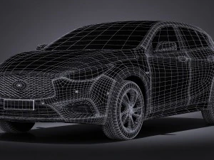 Infiniti Q30 2017 3D Model