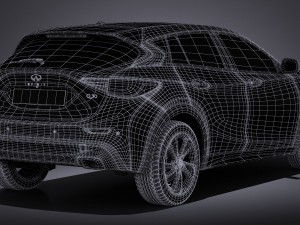 Infiniti Q30 2017 Modelo 3D