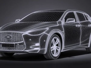 Infiniti Q30S 2017 3D Model
