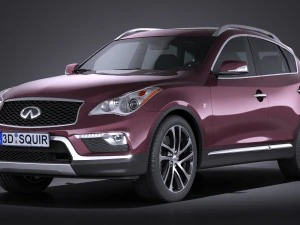 英菲尼迪 QX50 2017 3D 模型