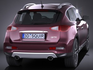 Infiniti QX50 2017 Modèle 3D