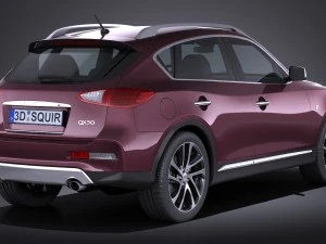 Infiniti QX50 2017 3D Model
