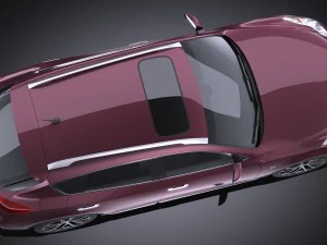 Infiniti QX50 2017 3D Model