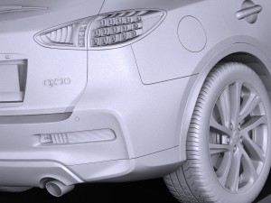 Infiniti QX50 2017 Modèle 3D