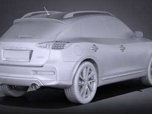 Infiniti QX50 2017 Modèle 3D