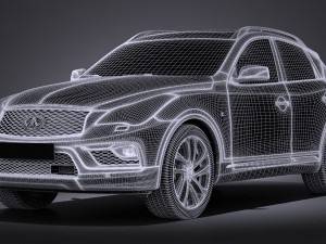 Infiniti QX50 2017 Modèle 3D