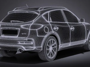 Infiniti QX50 2017 3D Model