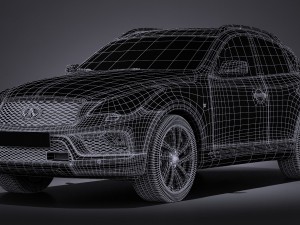 Infiniti QX50 2017 Modèle 3D