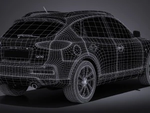 Infiniti QX50 2017 3D Model