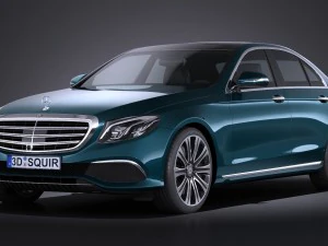 Mercedes-Benz Classe E Sed&atilde; 2017 Modelo 3D