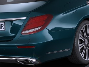 Mercedes-Benz E-class Sedan 2017 3D Модель