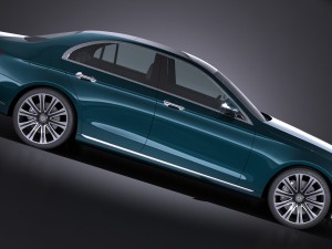 Mercedes-Benz E-class Sedan 2017 3D Модель