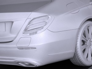 Mercedes-Benz E-class Sedan 2017 3D Модель
