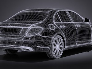 Mercedes-Benz E-class Sedan 2017 3D Модель
