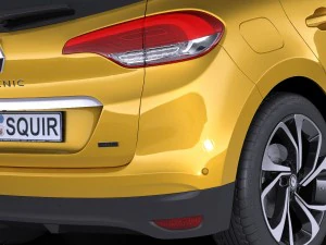 Renault Scenic 2017 3D Model