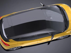 Renault Scenic 2017 3D Model