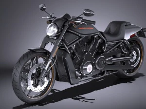 Harley-Davidson V-Rod Night Rod Special 2016 3D Model