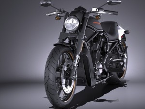 Harley-Davidson V-Rod Night Rod Special 2016 3D Модель