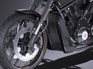 Harley-Davidson V-Rod Night Rod Special 2016 3D Модель