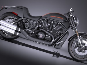 Harley-Davidson V-Rod Night Rod Special 2016 3D Модель