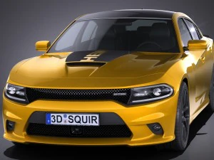 Dodge Charger Daytona 2017 3D Model