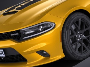 Dodge Charger Daytona 2017 Modèle 3D