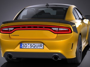 Dodge Charger Daytona 2017 Modèle 3D