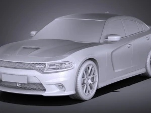 Dodge Charger Daytona 2017 3D Model
