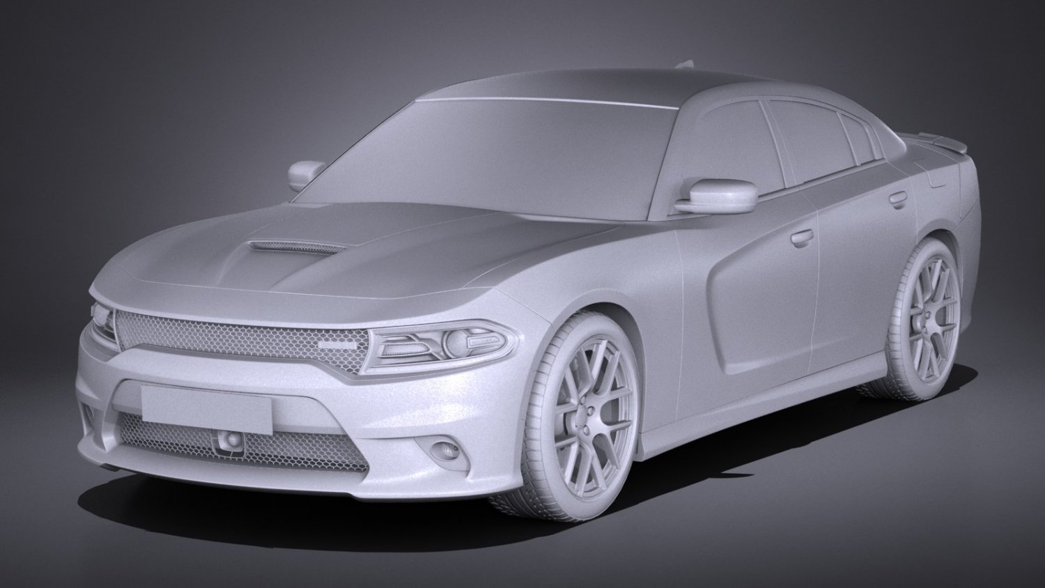  Dodge  Charger  Daytona 2022 3D  Model  in Sport Cars 3DExport