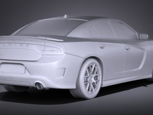 Dodge Charger Daytona 2017 Modèle 3D