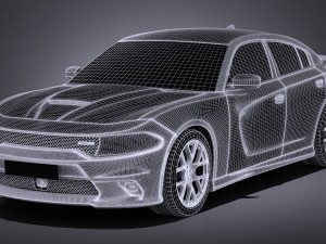 Dodge Charger Daytona 2017 Modèle 3D