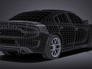 Dodge Charger Daytona 2017 Modèle 3D