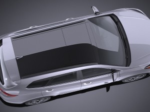 Hyundai Santa Fe 2017 Modelo 3D