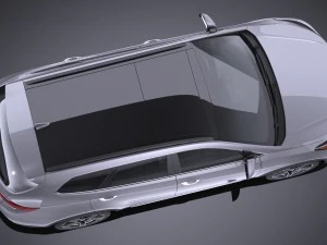 Hyundai Santa Fe 2017 3D Model