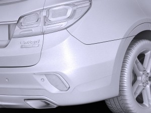 Hyundai Santa Fe 2017 Modelo 3D