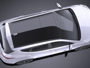 Hyundai Santa Fe Sport 2017 3D Model