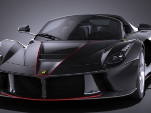 Ferrari LaFerrari Aperta 2017 Model 3D