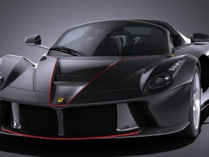 Ferrari LaFerrari Aperta 2017 3D Model