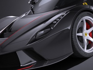 Ferrari LaFerrari Aperta 2017 Model 3D