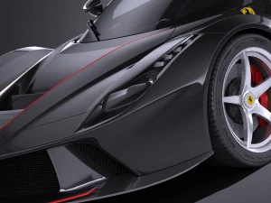 Ferrari LaFerrari Aperta 2017 3D Model
