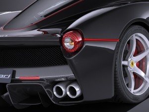 Ferrari LaFerrari Aperta 2017 Model 3D