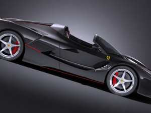 Ferrari LaFerrari Aperta 2017 Model 3D