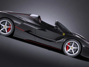 Ferrari LaFerrari Aperta 2017 3D Model