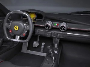 Ferrari LaFerrari Aperta 2017 3D Model