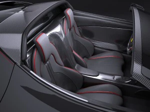 Ferrari LaFerrari Aperta 2017 3D Model