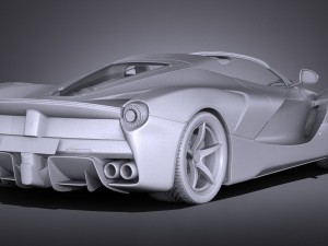 Ferrari LaFerrari Aperta 2017 Model 3D